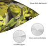 Shreks Meme Funny Pillowcase Polyester Cushion Cover Decoration  Pillow Case Cover Home Zippered 18'