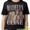 Chemise MADELYN CLINE, T-shirt Hommage Madelyn Cline, T-shirt Vintage Madelyn Cline, Chemise Bootleg 90s Madelyn Cline