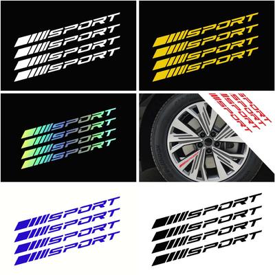 Sportovní Módní Vinylové Samolepky na Auto / Motocykly - Voděodolné Odolné Obtisky, Dekorace Karoserie / Kola / Dveří / Řídítek Helmy