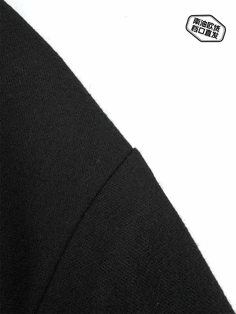 Nan You Lv Jia Men's Wool-Cotton Logo Hoodie: Heavyweight Winter Casual Long Sleeve Sweatshirt