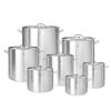 Budget Line mittlerer Topf mit Deckel 32 l 400x260 Hendi 832851