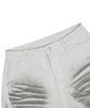 XTONZ Xp287 Dirty Washed Bermuda Cotton Pants (White)