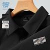Jeanswest Life Men's Waffle Knit Long-Sleeve Polo Shirt