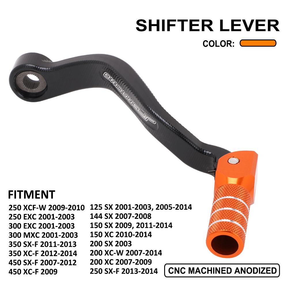 Motorcycle CNC Gear Shift Pedal Lever Shifter For KTM SX EXC XC XCW SXF XCF XCFW EXCF TPI 125-450 Dirt Pit Bike Motocross Parts