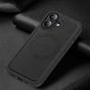 For iPhone 17 Case Compatible with MagSafe Leather Back Phone Cover