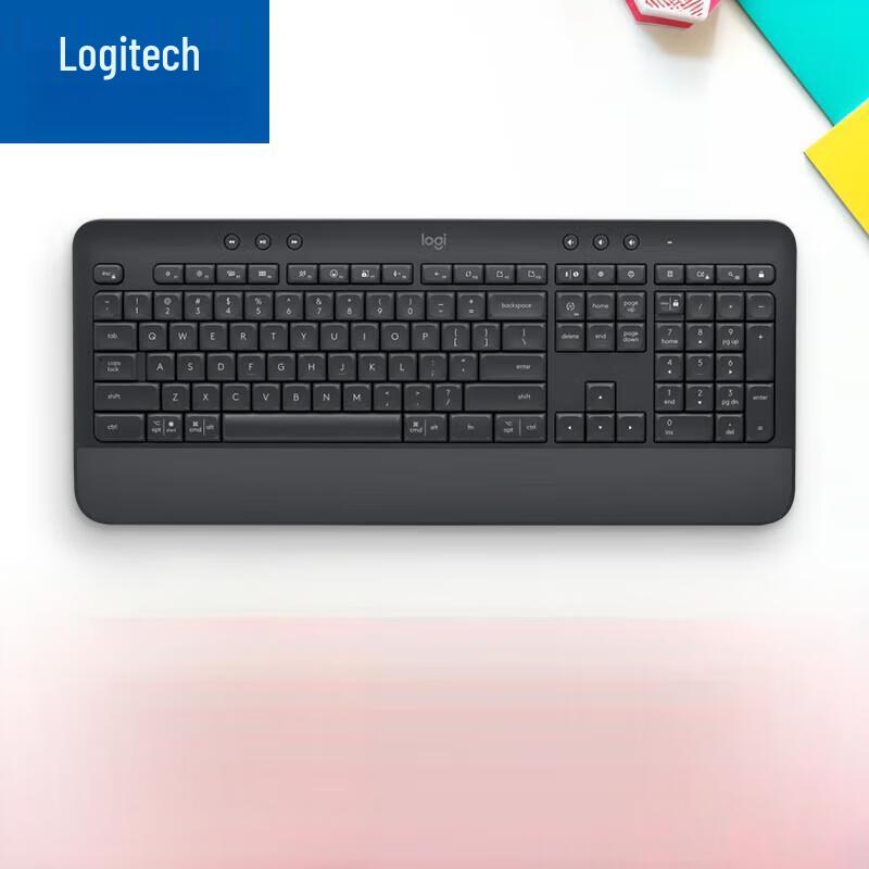 

Logitech K650 Wireless Bluetooth Keyboard with Palm Rest