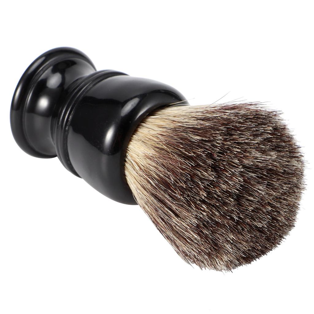 Shaving Brush Portable Hair Shaving Brush Resin Base Shave Brush for Shaving Foam