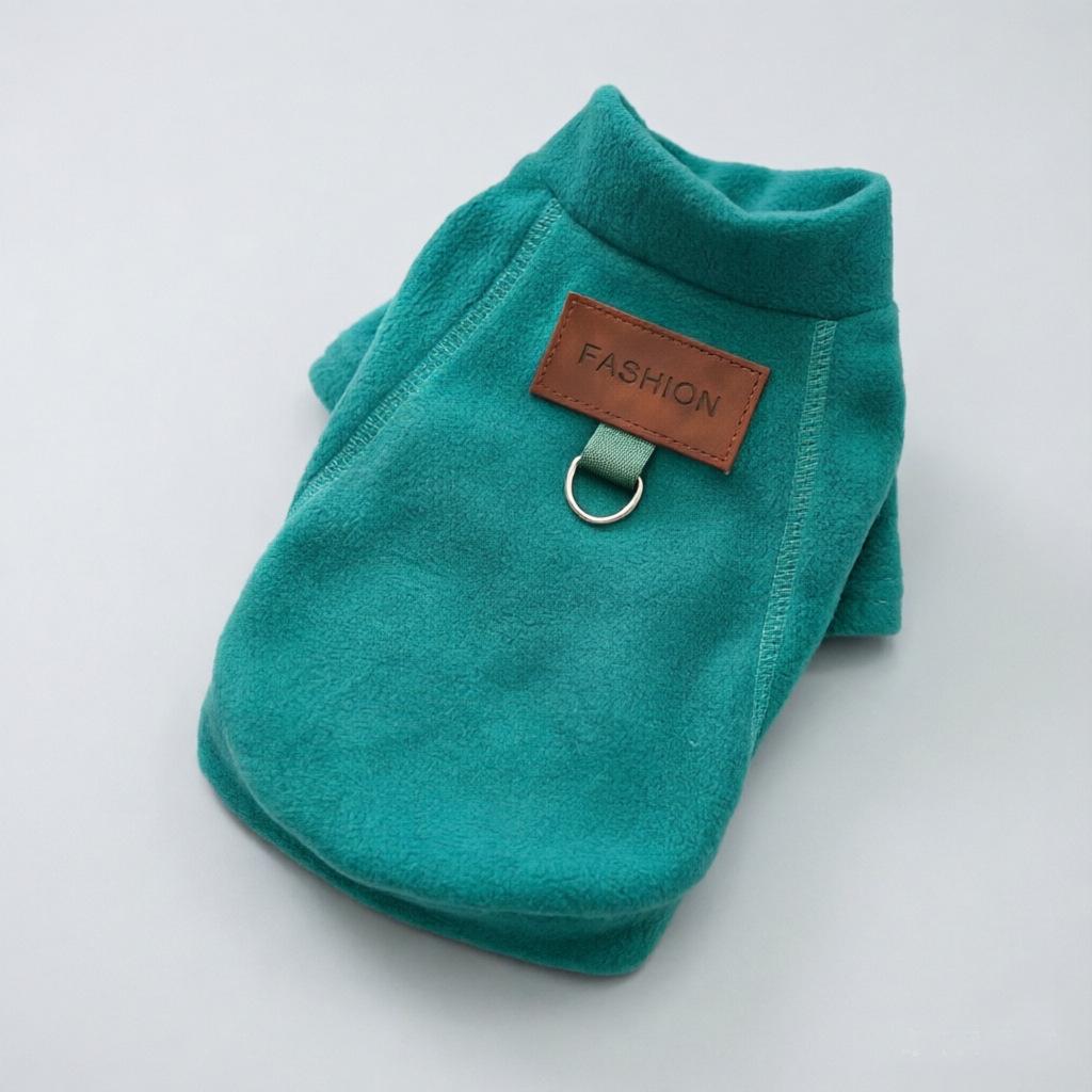 Warm Fleece Cat & Dog Winter Clothes - Velvet Lined for Bichon, French Bulldog, Puppy