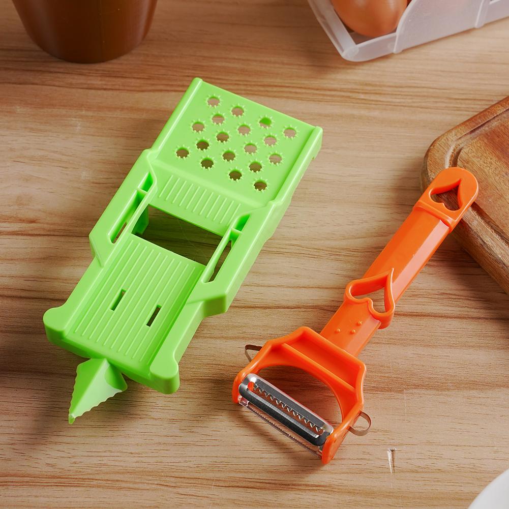 Multi Functional Peeler Fruit Vegetable Peeler Stainless Steel Easy To Clean Kitchen Peeling Tool Carrots Potato Orange Lemon