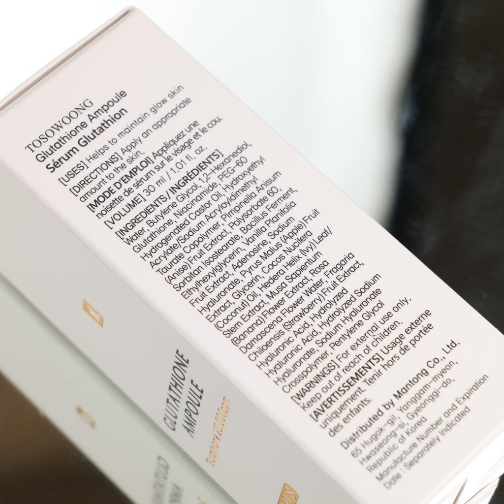 TOSOWOONG Glutathione Ampoule 30ml