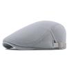 Men Mesh Newsboy Caps British Painters Hats Spring and Summer Ventilate Berets Adjustable Flat Cap Hip Hop Berets