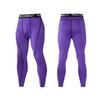 2025 Men Compression Tight Leggings Running Sports Male Gym Fitness Jogging Pants Quick Dry Trousers Workout Training Yoga Bottoms