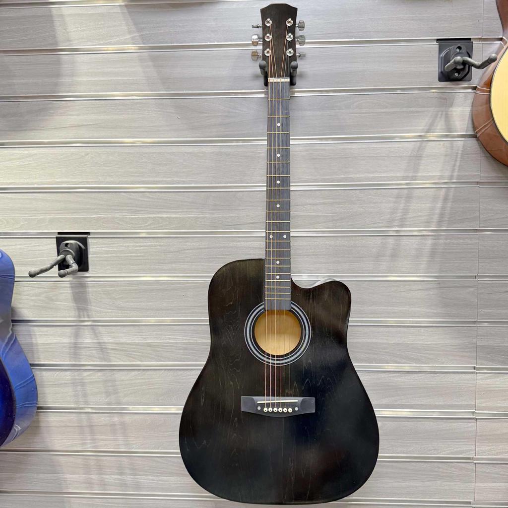 Bright Matte 41-Inch Folk Guitar - Perfect for Beginners