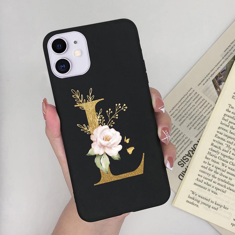 For Apple iPhone 11 Case Soft Slim Fundas Pretty Fashion Letters Phone Cover For iPhone 11 iPhone11 Pro Max Shockproof Cases