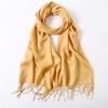 Elegant Headband Shawls Pure Color Scarf Wraps Skin-friendly Lady High Quality Accessories Solid Shawls Warm Headscarf