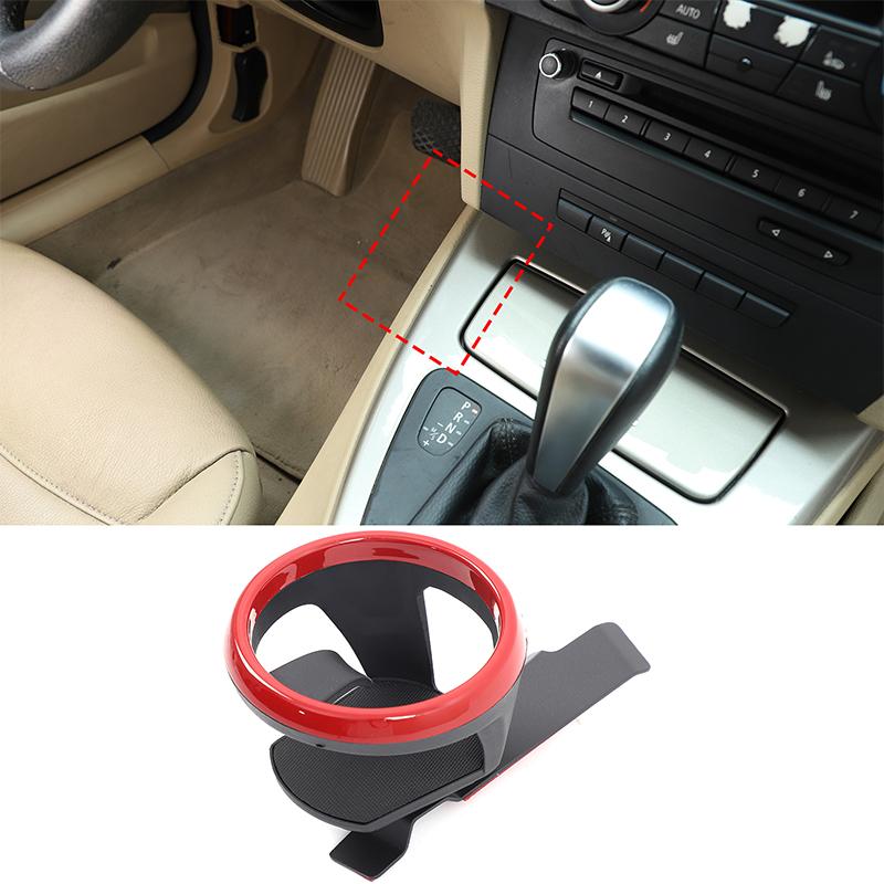 

High-quality Car Center Console Side Drinks Cup Holder for BMW 3 Series E90 E92 E93 2005-2012 Carbon Steel Interior Accessories