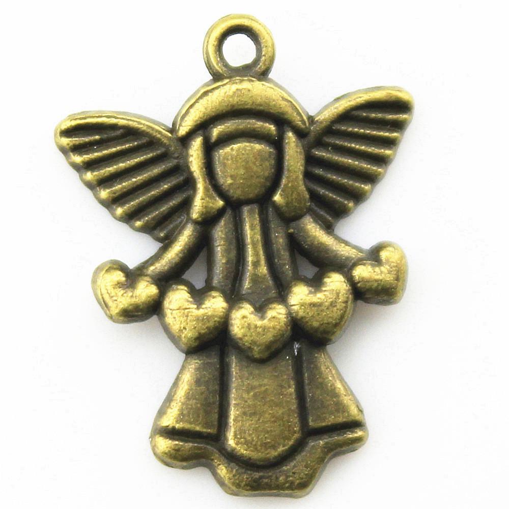Charms Angel Pendants Kids' Jewelry Materials QC003
