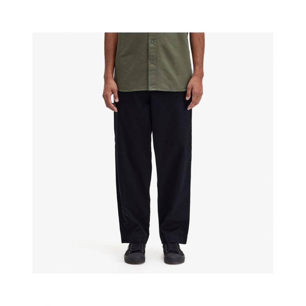 

Fred Perry Straight Leg Twill Trousers Black Afpm243t512 102 L
