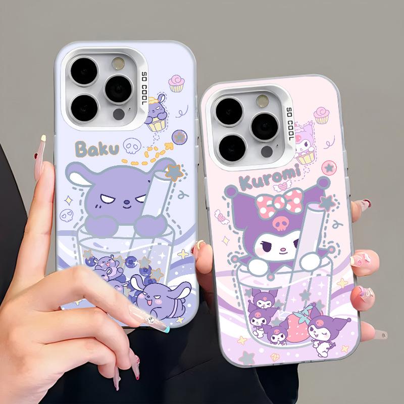 Applicable to Apple 11/11Pro new mobile phone case oppo Redmi summer Apple 11 couple Kulomi milk tea