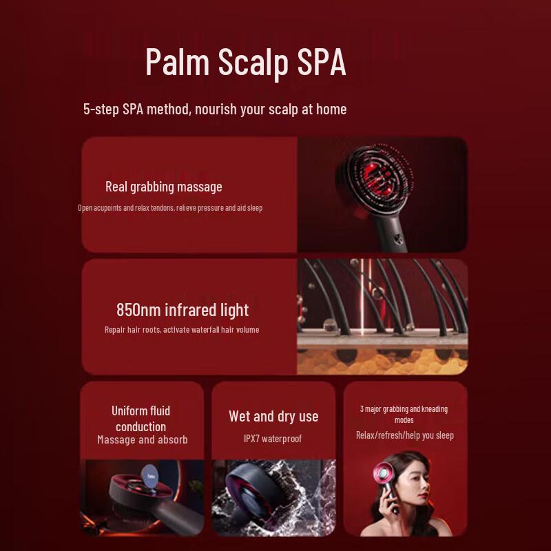 Breo Scalp 3 Smart Scalp Massager Comb