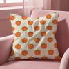 Cute Halloween scary pumpkin Cushion Cover Multi-Scene Pillow Cover for Home & Car - Reversible, Soft & Durable for Daily Use