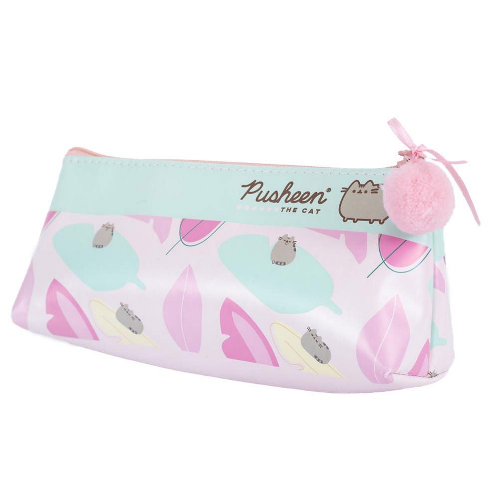 Pusheen Leaf Print Pencil Case