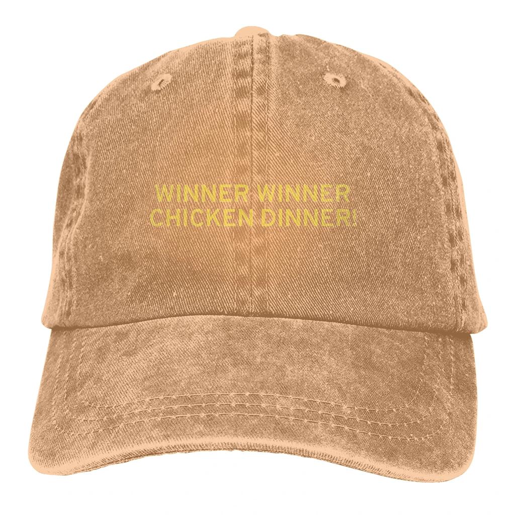 Winner Winner Chicken Dinner Battle Baseball Cap Men PlayerUnknown's Battlegrounds PUGE  Caps colors Women Summer Snapback Caps
