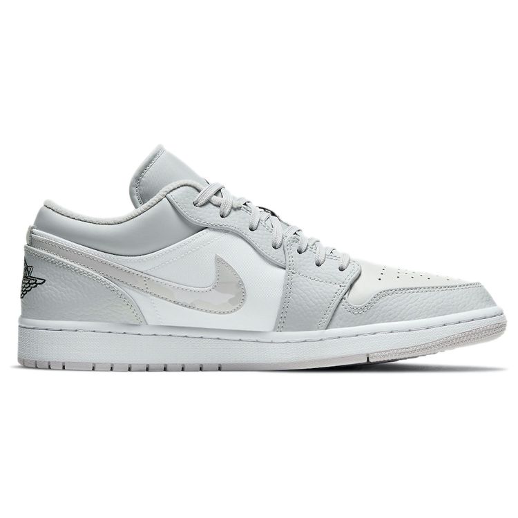 Air Jordan 1 Low White Camo Men Sneakers Photon-Dust Grey-Fog DC9036-100