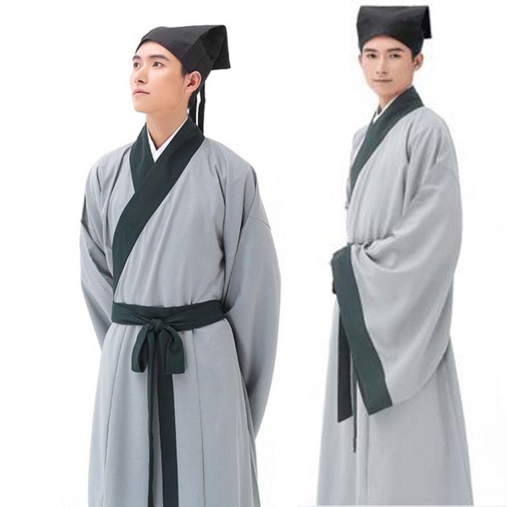 

Наряд Древний китайский Древний халат Изысканный китайский народный костюм ученых Китайский халат ханьфу Сцена