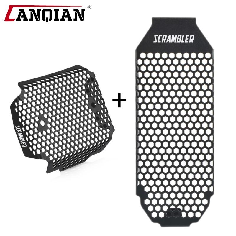 For DUCATI Scrambler 800 2015-2026 Scrambler800 Icon/ Full Throttle Nightshift 2023 Oil Cooler Grille Rectifier Guard Protector