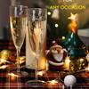 Bicchiere di Plastica Monouso per Champagne per Festa di Matrimonio Cocktail Vino 150ml