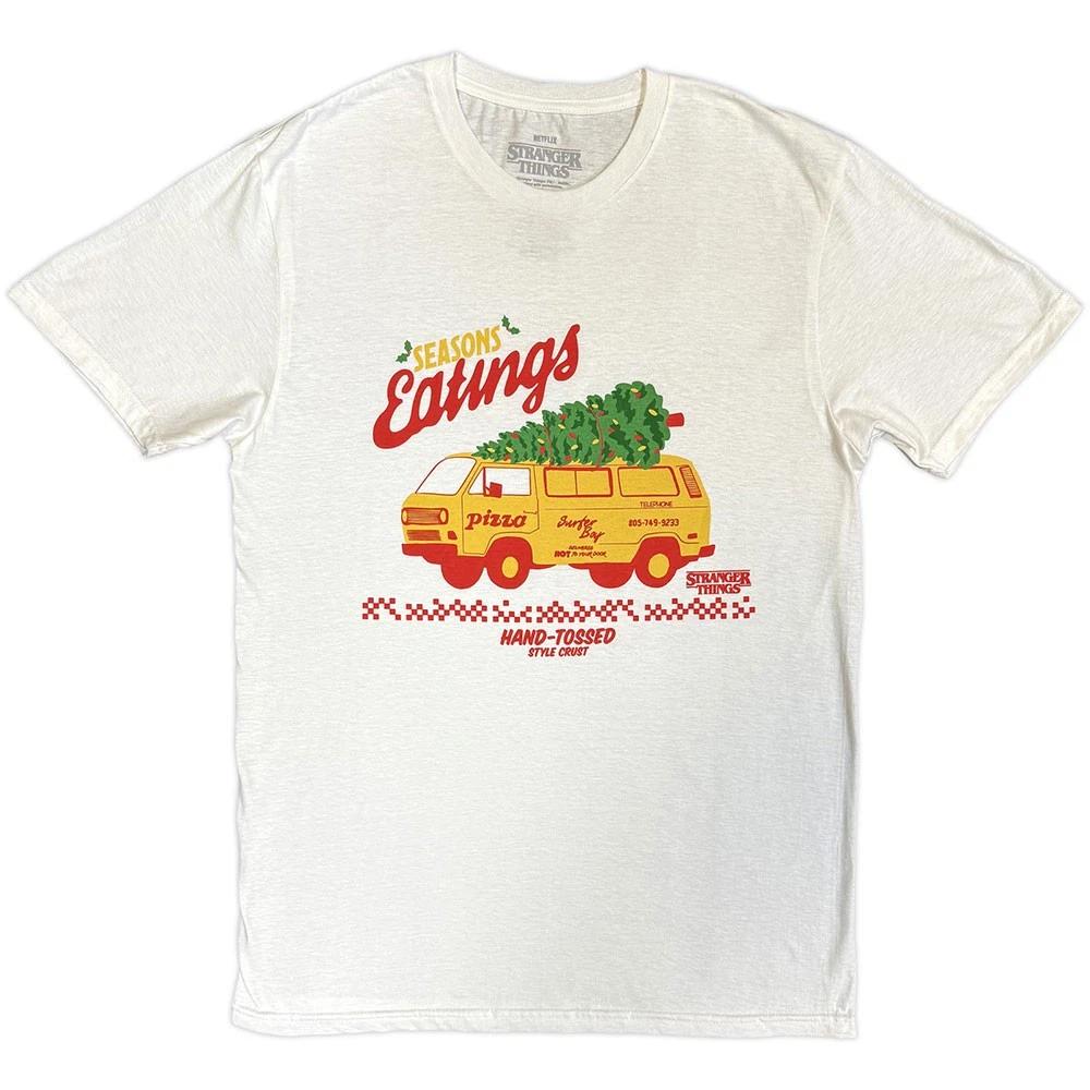 Stranger Things Season Of Eating Hand Tossed Official T-Shirt Mens 3XL