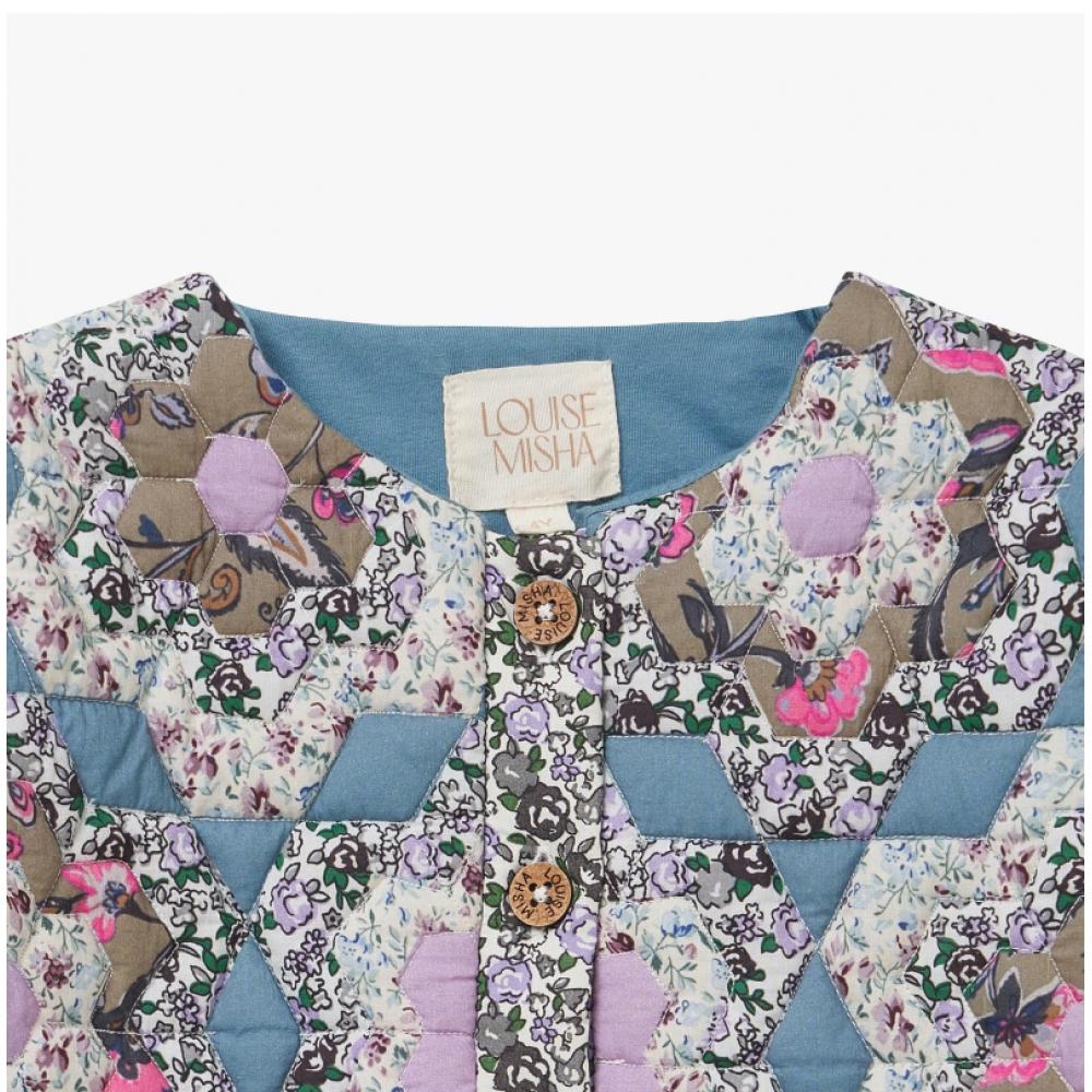 Louis Missha Gri W23 J0394  Amalina  Amarina Floral Patchwork Kids Jacket