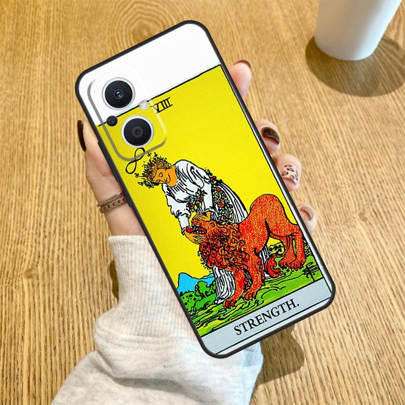 

Tarot Card Astrology Sun Moon Lover Funda For OPPO Reno 14 F 10 11 12 13 Pro 13F 12F 11F 7 8 Lite OPPO Find X6 X5 X8 X9 Pro Case OPPO Reno11