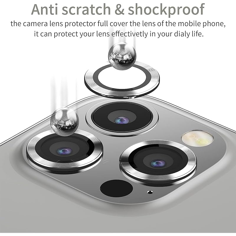 Gadgetbite Orbix Camera Lens Protector For Iphone 12 Pro Max 6.7, Tempered Glass Camera Lens Protector Tempered Glass Le 0 серебряный