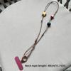 Retro Star Beaded Earphone Lanyard Anti-lost DIY Phone Neck Chain Keyring Cord Hand-woven Phone Lanyard