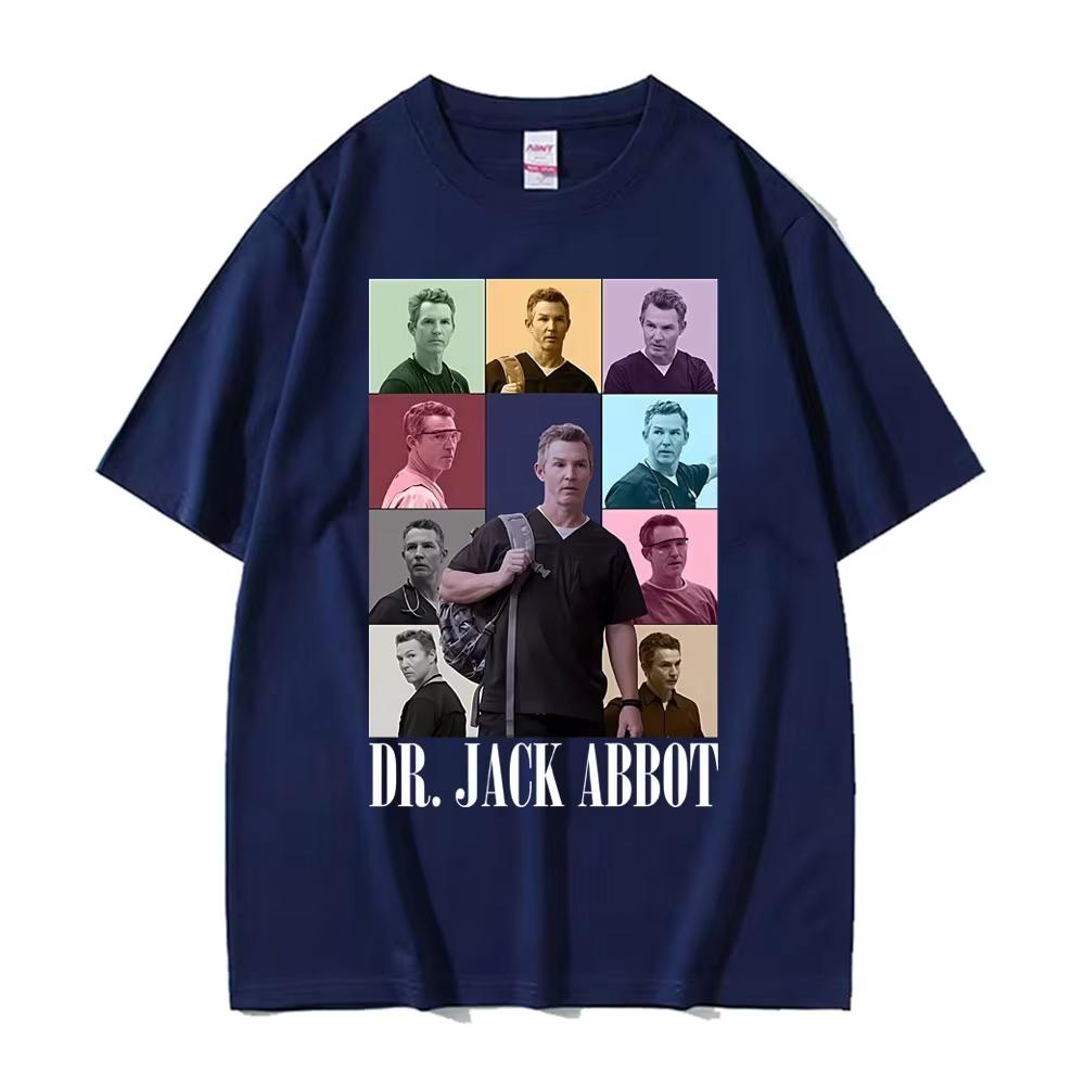 Dr. Jack Abbot The Eras Tour Printed T Shirts Men Women Fashion Hip Hop Street Gothic T-shirt Casual Comfort High Quality TShirt