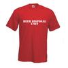 Beer Disposal Unit TShirt Funny Pub Drinking Stag Party Holiday Club Tee