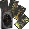 Necronomicon Tarot Deck and Tarot Readings with Japanese 78 Tarot Cards Guidebook, Instructions, Authentic,