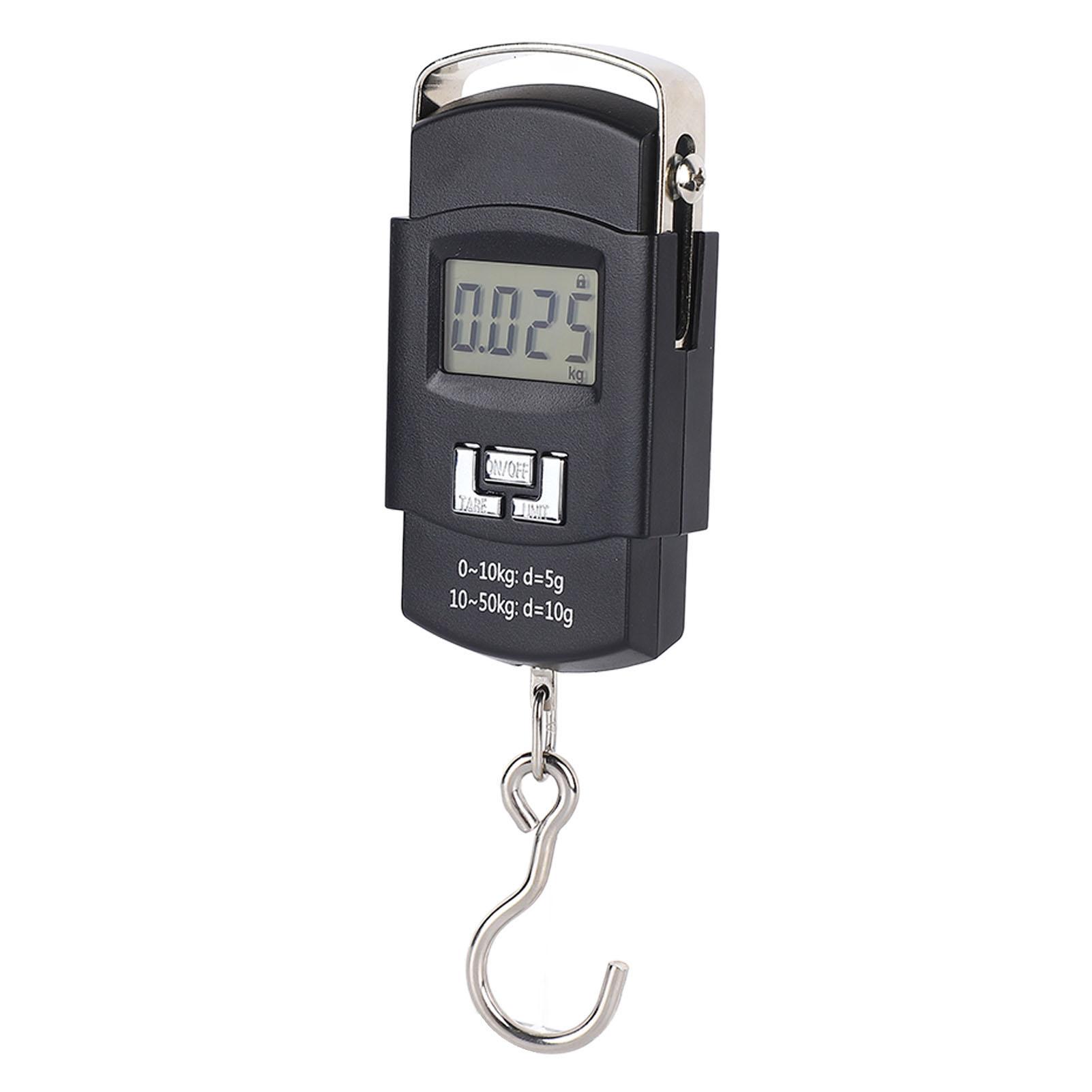 

Подвесные крючковые весы ЖК-дисплей 50 кг Портативные цифровые весы для рыбы с удобной ручкой