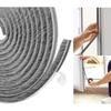 Self-adhesive Sealing Strip 5 M X 9×9 Mm - Door and Window Insulating Tape, Grey