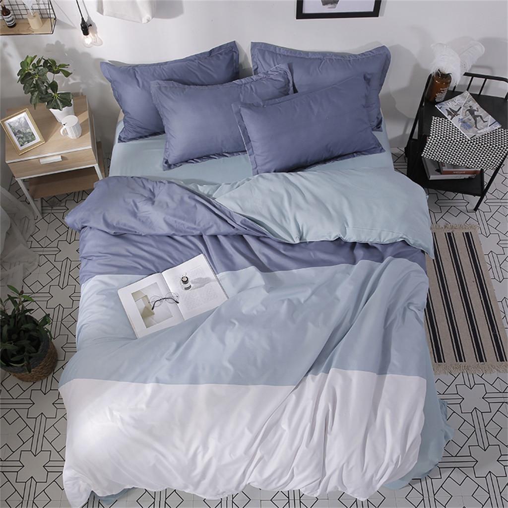 Four-Piece Bedding Set Duvet Cover, Pillowcase Full Size