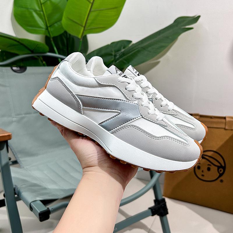 Женские дышащие прогулочные туфли на танкетке — фото 4