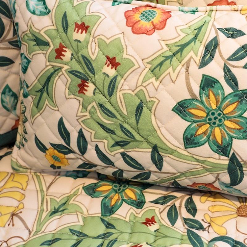 Modern American Country-Style Sofa Cushion Winter Autumn Short Plush High-Grade Thick Fabric Anti-Slip Living Room Sofa Cover