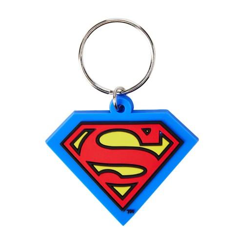 SUPERMAN Logo Keyring