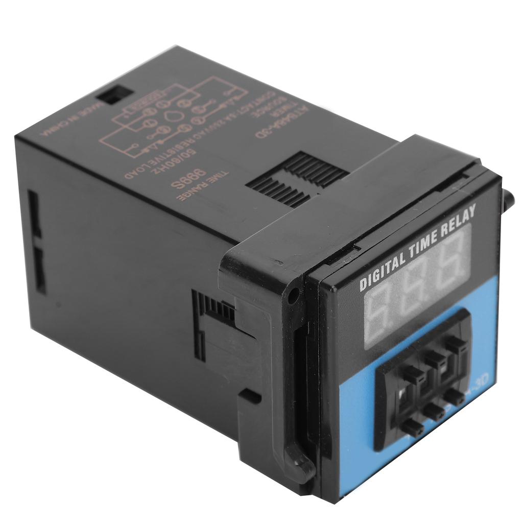 ATS48A 3D Professional Time Relay Adjustable Cycle Time Delay Relay Control ComponentDC24V