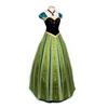 [XSLSLCOS] Frozen Elsa Costume Dress, Halloween Costume, Disney Frozen Costume with Necklace, Adult Size