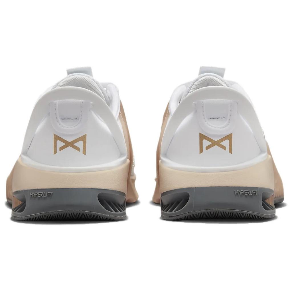 New Nike Women's Metcon 9 EasyOn 'White Metallic Gold Sanddrift' DZ2540-104