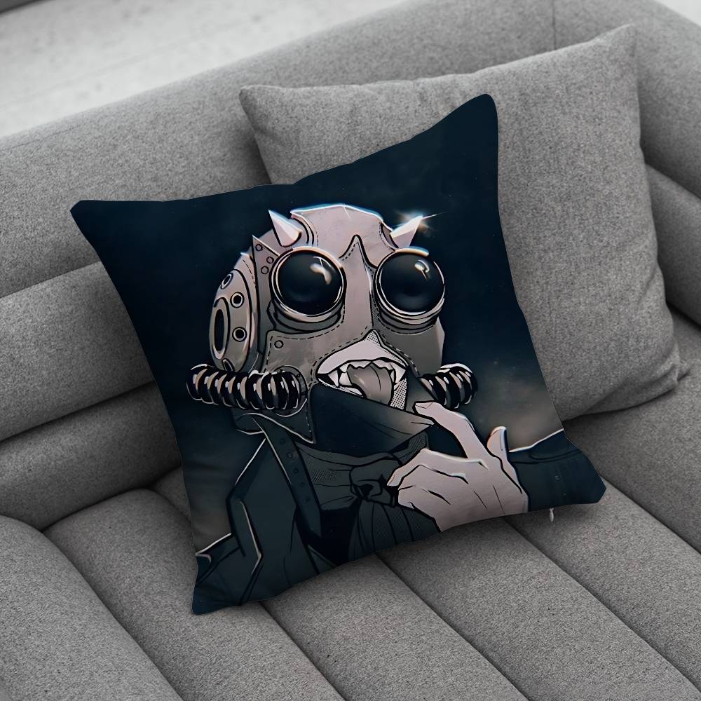Classic Rock Band Cartoon Ghost Pillow Case Pillowcase Home Sofa Cushions Car Cushions Pillowcover Office Pillowshell Pillow