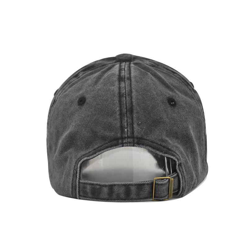 Cotton new MARIA baseball cap Alphabet embroidered baseball cap Washed and made old cotton sun hat